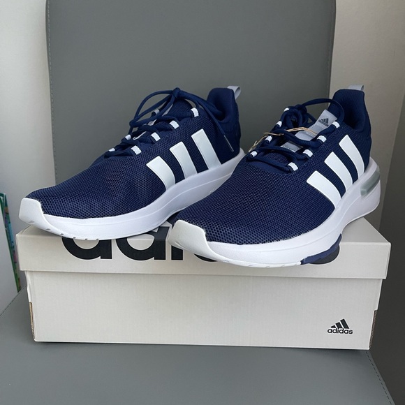 Adidas Men’s Racer TR23 Sneaker Navy Blue White Cross Training Shoes Size 11 main image 8